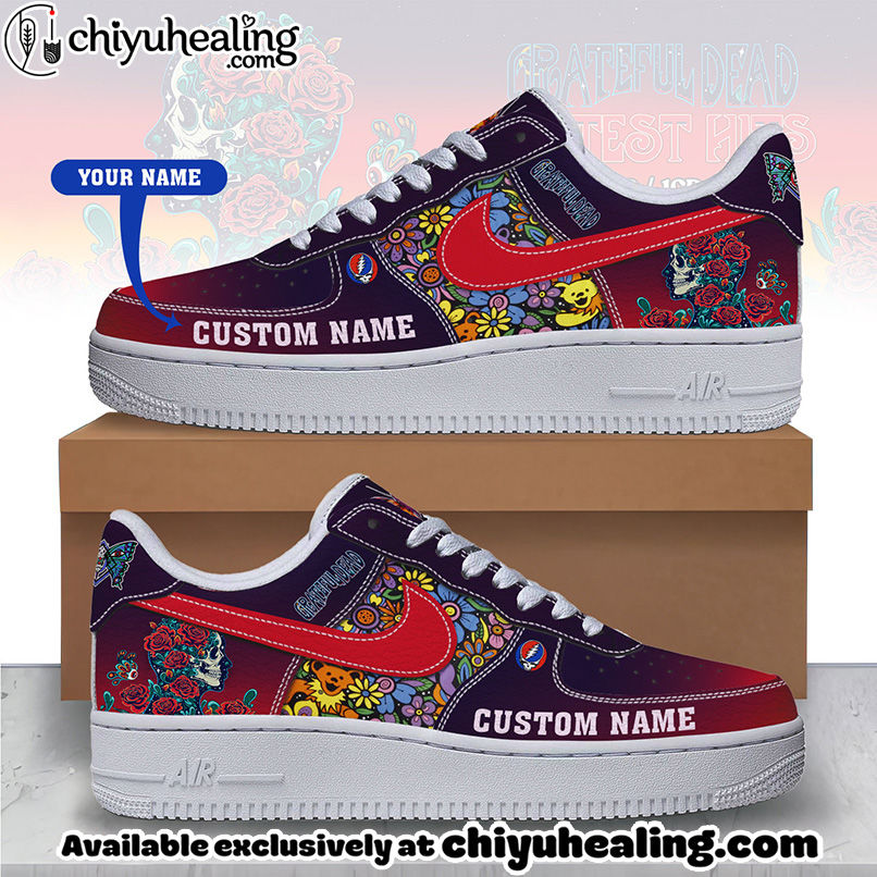 Grateful Dead Air Low-Top Sneakers Shoes For Men And Women