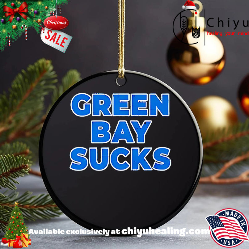 Green Bay Sucks Retro Shirt, Hoodie, Sweatshirt, Poster Canvas, Mug, Ornaments 5 Green Bay Sucks Retro Shirt, Hoodie, Sweatshirt, Poster Canvas, Mug, Ornaments