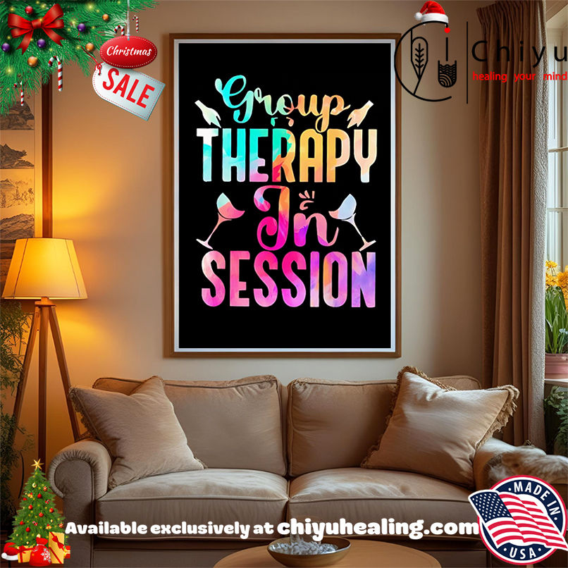 Group therapy is in session pride shirt, Hoodie, Sweatshirt, Poster Canvas, Mug, Ornaments