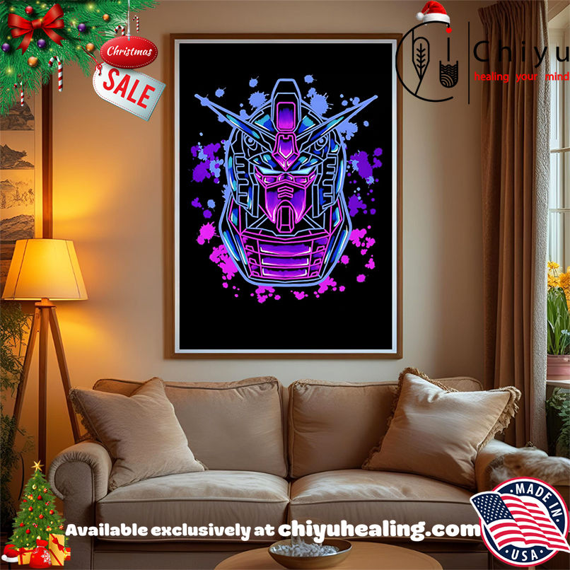 Gundam Neon classic shirt, Hoodie, Sweatshirt, Poster Canvas, Mug, Ornaments