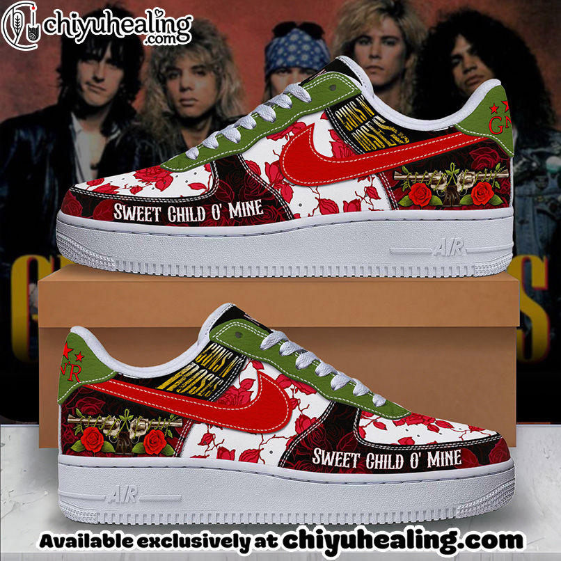 Guns N’ Roses Air Low-Top Sneakers Shoes For Men And Women