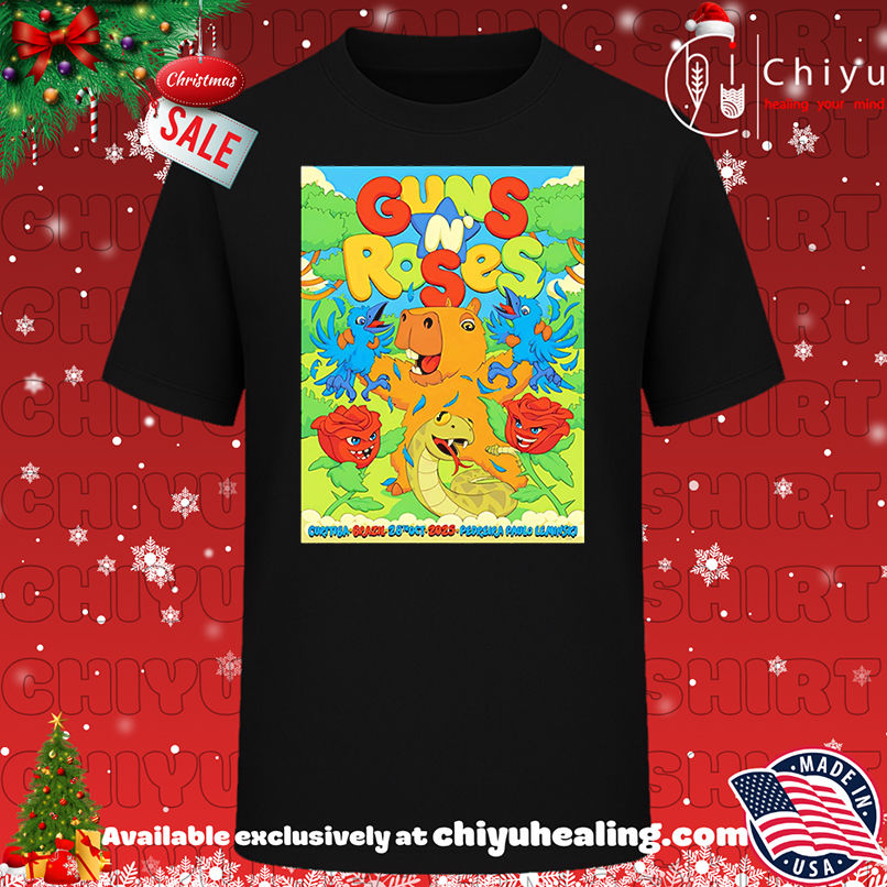 Guns N' Roses Pedreira Paulo Leminski Curitiba Brazil Oct 28 2025 Shirt, Hoodie, Sweatshirt, Poster Canvas, Mug, Ornaments