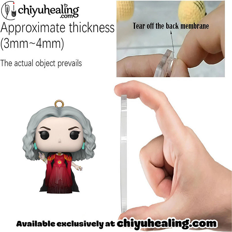 HCPC Advent Calendar 2025 CHRISTMAS GIFT, CHRISTMAS IDEA, Christmas Countdown Advent Calendar Gift Box with 24 Acrylic Ornaments