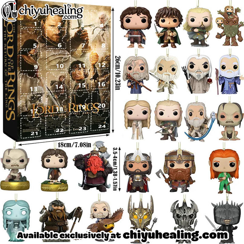 Christmas Countdown Ornaments Set Christmas Countdown Ornaments Set