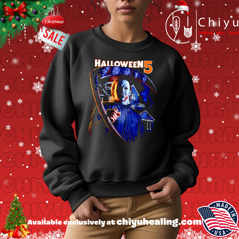 Halloween 5 The Haddonfield Reaper Shirt, hoodie, sweater, longsleeve and V-neck T-shirt Halloween 5 The Haddonfield Reaper Shirt, hoodie, sweater, longsleeve and V-neck T-shirt