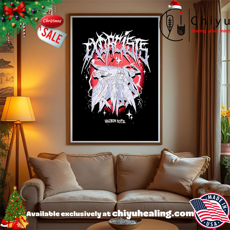 Hazbin Hotel Exorcists Metal shirt Hazbin Hotel Exorcists Metal shirt