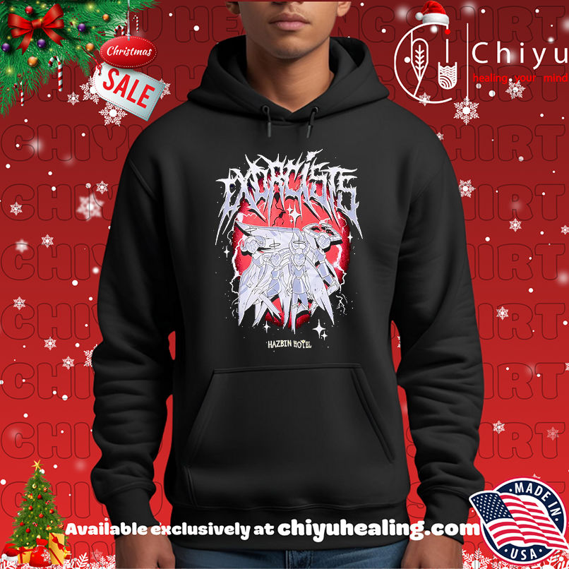 Hazbin Hotel Exorcists Metal shirt, Hoodie, Sweatshirt, Poster Canvas, Mug, Ornaments 2 Hazbin Hotel Exorcists Metal shirt, Hoodie, Sweatshirt, Poster Canvas, Mug, Ornaments