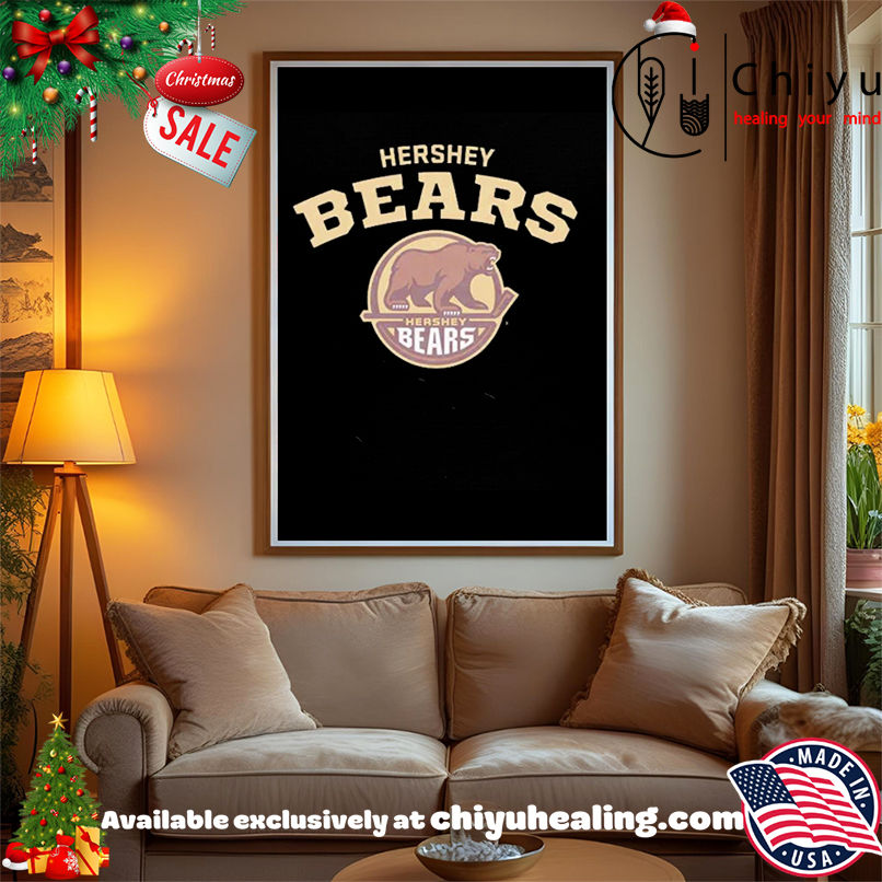 Hershey Bears 2025 logo shirt, Hoodie, Sweatshirt, Poster Canvas, Mug, Ornaments