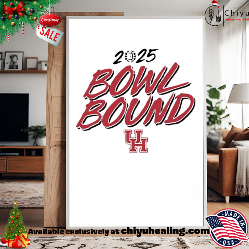 Houston Cougars Bowl Bound 2025 shirt, Hoodie, Sweatshirt, Poster Canvas, Mug, Ornaments