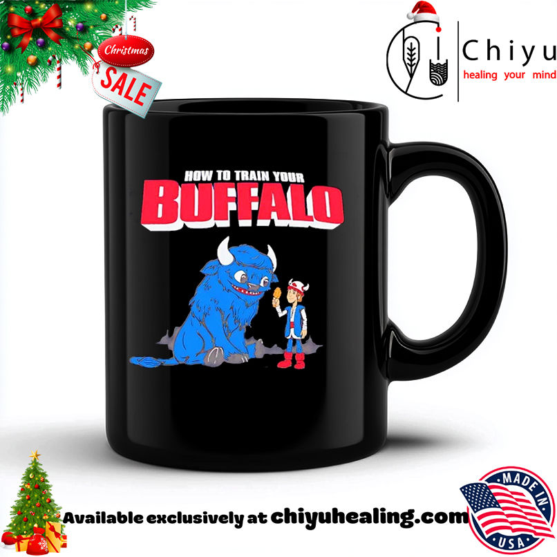 How to Train Your Buffalo cartoon T-shirt, Hoodie, Sweatshirt, Poster Canvas, Mug, Ornaments
