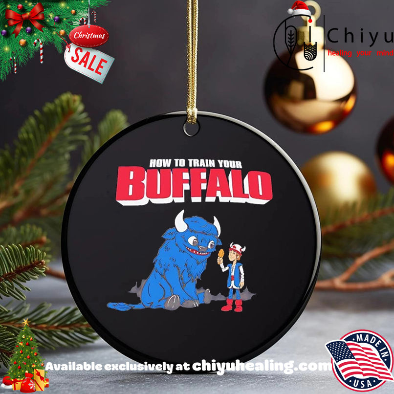 How to Train Your Buffalo cartoon T-shirt, Hoodie, Sweatshirt, Poster Canvas, Mug, Ornaments