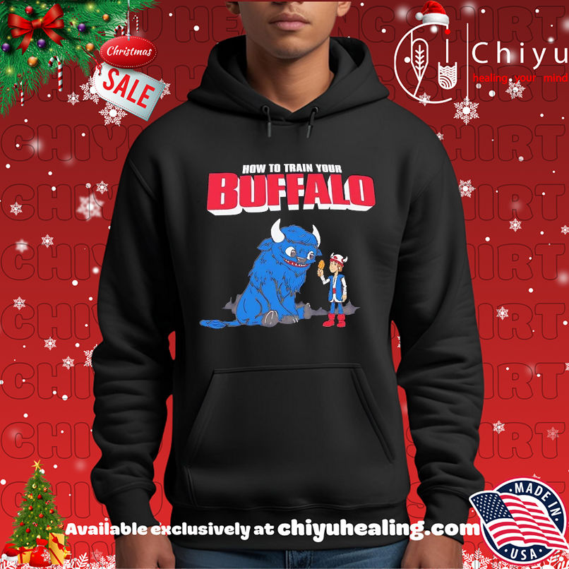 How to Train Your Buffalo cartoon T-shirt, Hoodie, Sweatshirt, Poster Canvas, Mug, Ornaments
