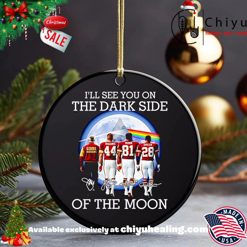 I'll See You On The Dark Side Of The Moon Washington Redskins Shirt, Hoodie, Sweatshirt, Poster Canvas, Mug, Ornaments