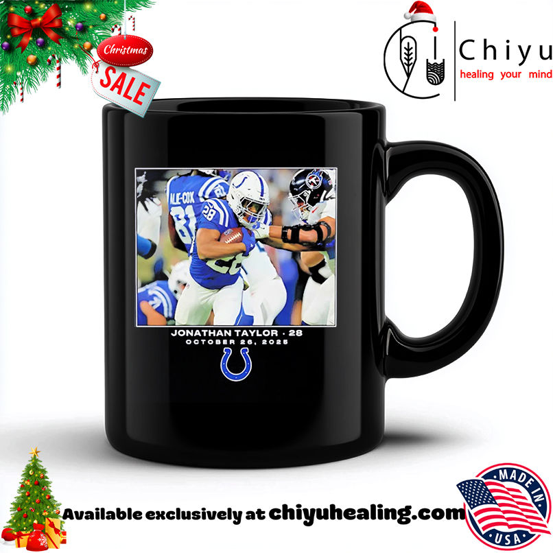 Indianapolis Colts Jonathan Taylor NFL Flash Features Week 8 2025 shirt, Hoodie, Sweatshirt, Poster Canvas, Mug, Ornaments