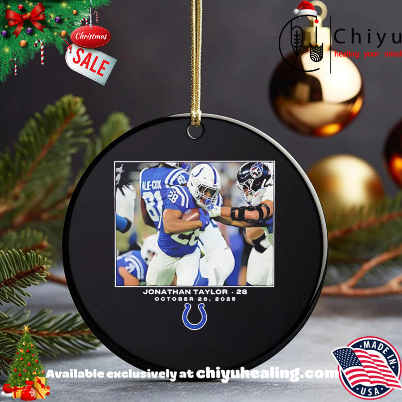 Indianapolis Colts Jonathan Taylor NFL Flash Features Week 8 2025 shirt, Hoodie, Sweatshirt, Poster Canvas, Mug, Ornaments