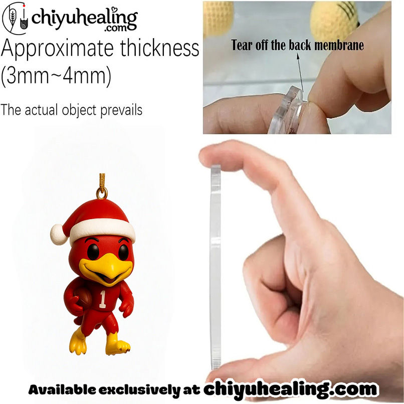 Iowa State Cyclones 2025 Advent Calendar, Christmas Countdown Advent Calendar Gift Box with 24 Acrylic Ornaments 3 Iowa State Cyclones 2025 Advent Calendar, Christmas Countdown Advent Calendar Gift Box with 24 Acrylic Ornaments