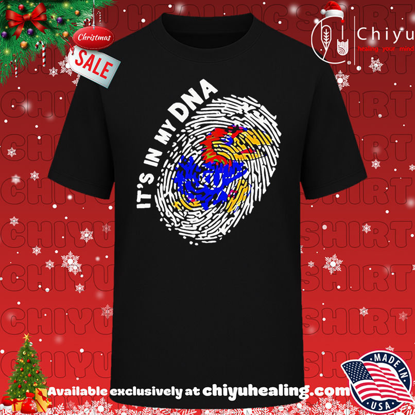 It's In My DNA Kansas Jayhawks shirt, Hoodie, Sweatshirt, Poster Canvas, Mug, Ornaments