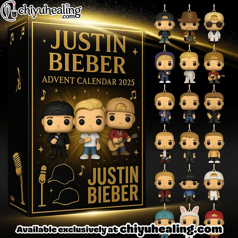 JB Advent Calendar 2025, Christmas Countdown Advent Calendar Gift Box with 24 Acrylic Ornaments