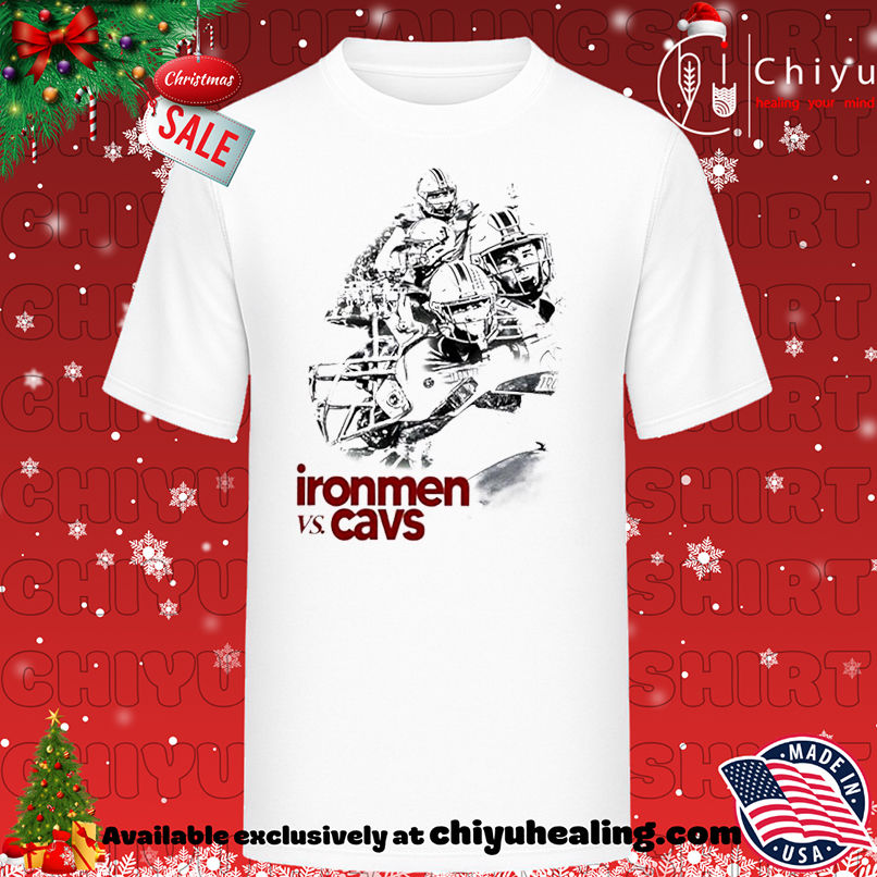 Jackson High School Athletics Ironmen vs Cavs graphic black white shirt, Hoodie, Sweatshirt, Poster Canvas, Mug, Ornaments