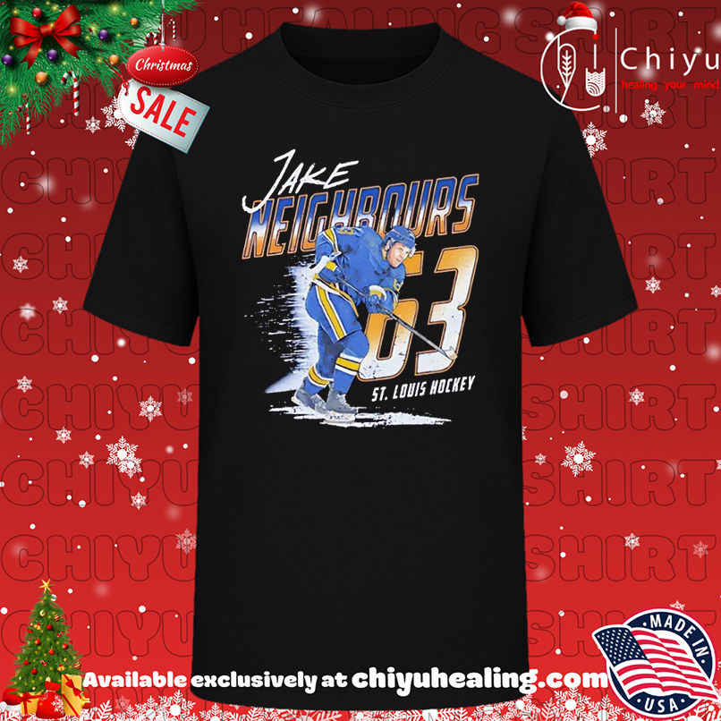 Jake Neighbours St. Louis Blues Hockey Graphic T-shirt, Hoodie, Sweatshirt, Poster Canvas, Mug, Ornaments