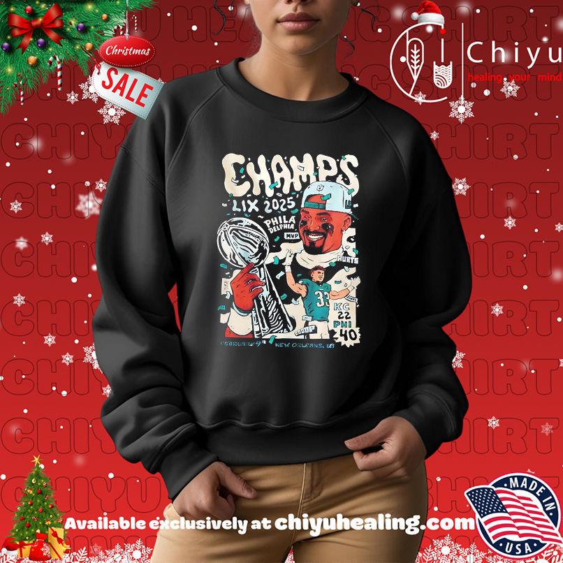 Jalen Hurts And Scott Philadelphia Eagles MVP Super Bowl LIX 2025 shirt Jalen Hurts And Scott Philadelphia Eagles MVP Super Bowl LIX 2025 shirt