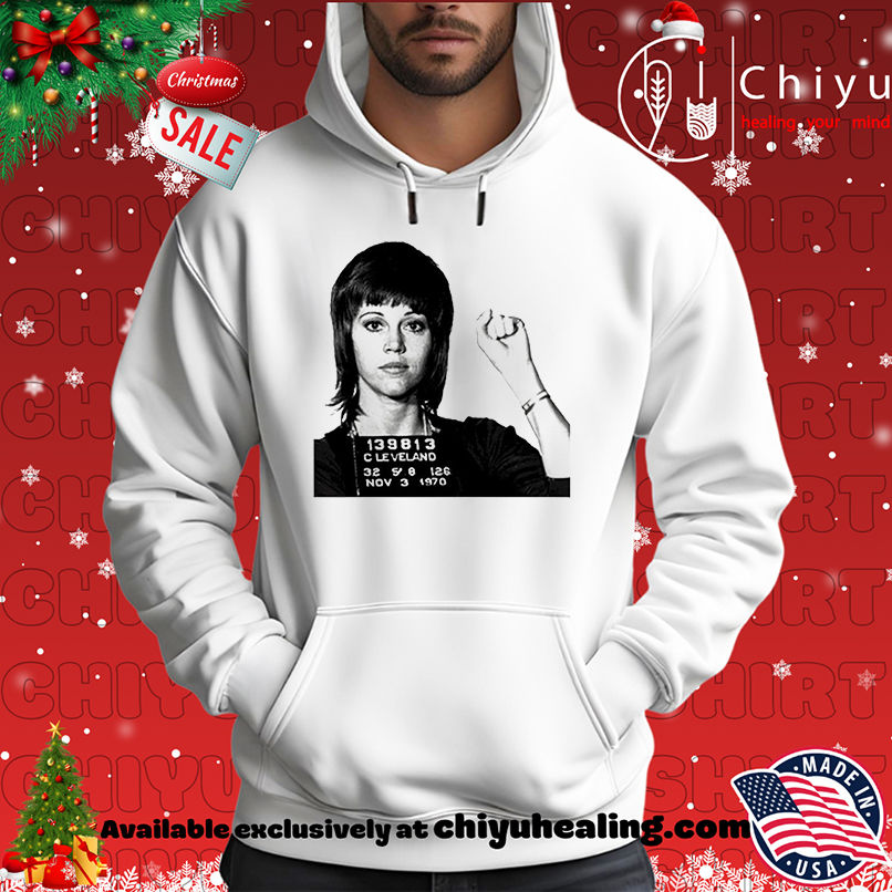 Jane Fonda Mugshot Retro shirt Jane Fonda Mugshot Retro shirt