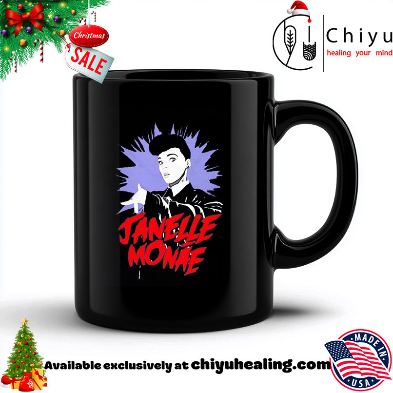 Janelle Monáe Cartoon shirt, Hoodie, Sweatshirt, Poster Canvas, Mug, Ornaments