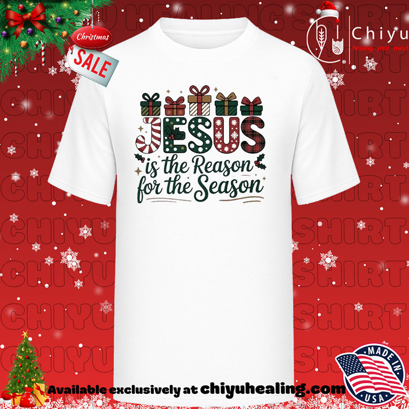 Jesus Is The Reason For The Season T-shirt, Hoodie, Sweatshirt, Poster Canvas, Mug, Ornaments