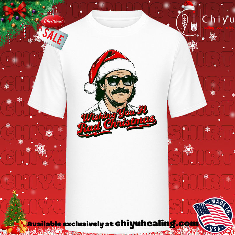 Jim Mcdonald Wishing you a Rad Christmas shirt, Hoodie, Sweatshirt, Poster Canvas, Mug, Ornaments