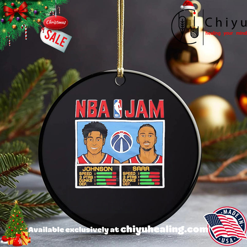 Johnson And Sarr NBA Jam Wizards shirt, Hoodie, Sweatshirt, Poster Canvas, Mug, Ornaments