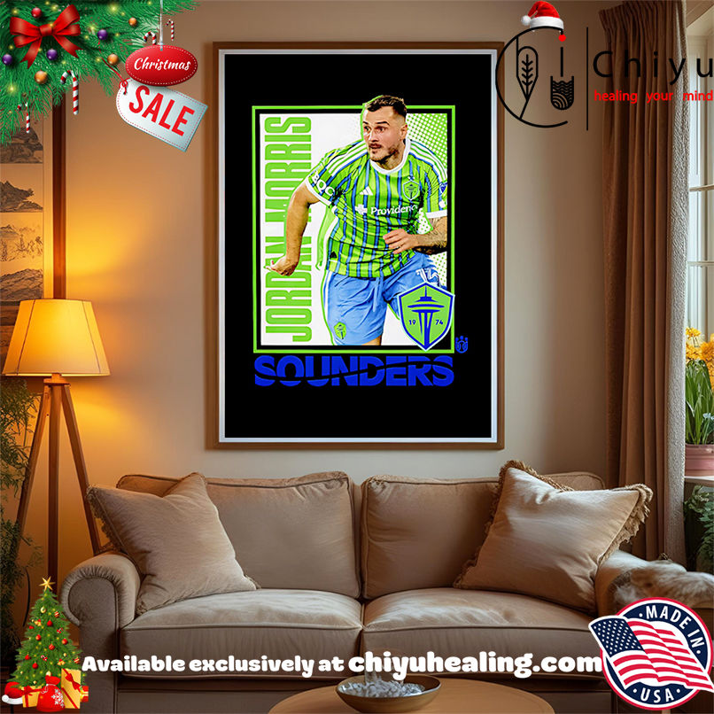 Jordan Morris Seattle Sounders FC Player Program Shirt Jordan Morris Seattle Sounders FC Player Program Shirt