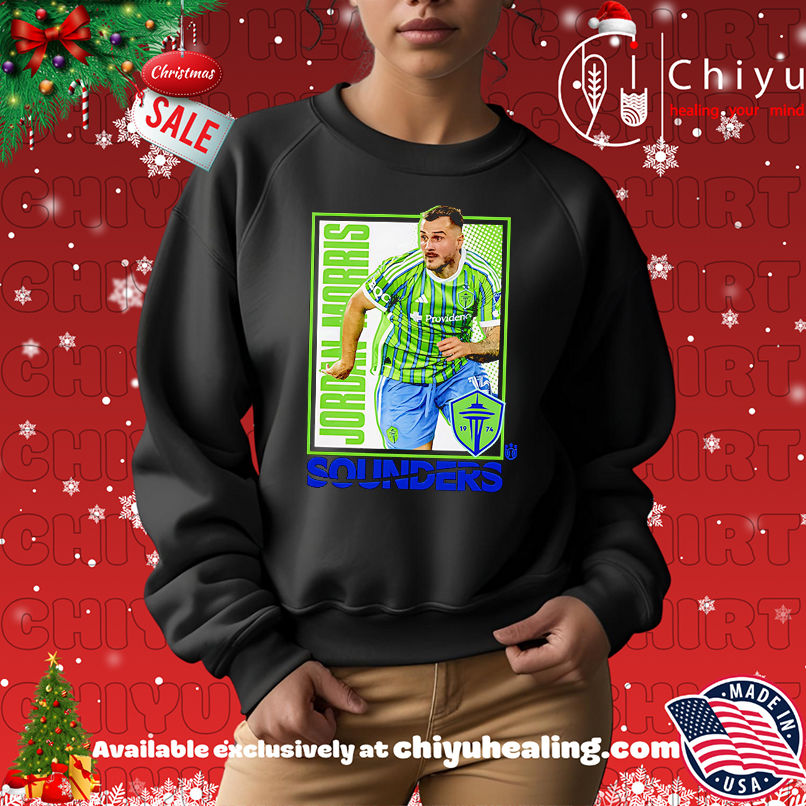 Jordan Morris Seattle Sounders FC Player Program Shirt Jordan Morris Seattle Sounders FC Player Program Shirt