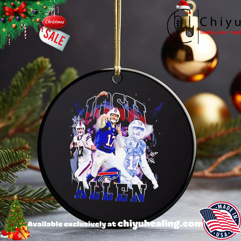 Josh Allen Buffalo Bills Graphic Vintage shirt, Hoodie, Sweatshirt, Poster Canvas, Mug, Ornaments