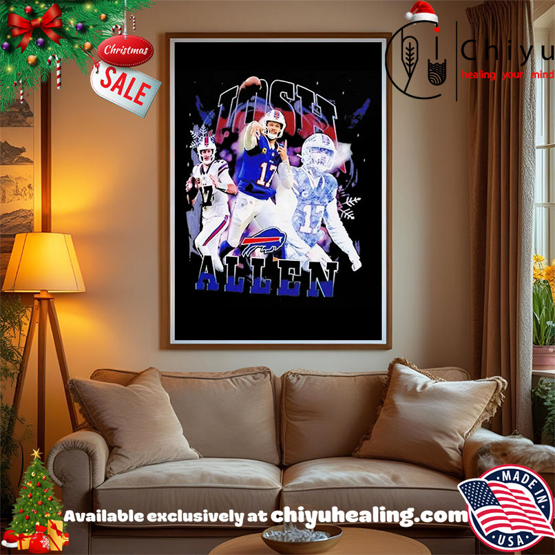 Josh Allen Buffalo Bills Graphic Vintage shirt, Hoodie, Sweatshirt, Poster Canvas, Mug, Ornaments