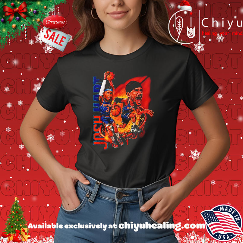 Josh Hart New York Knicks Cartoon Retro shirt, Hoodie, Sweatshirt, Poster Canvas, Mug, Ornaments