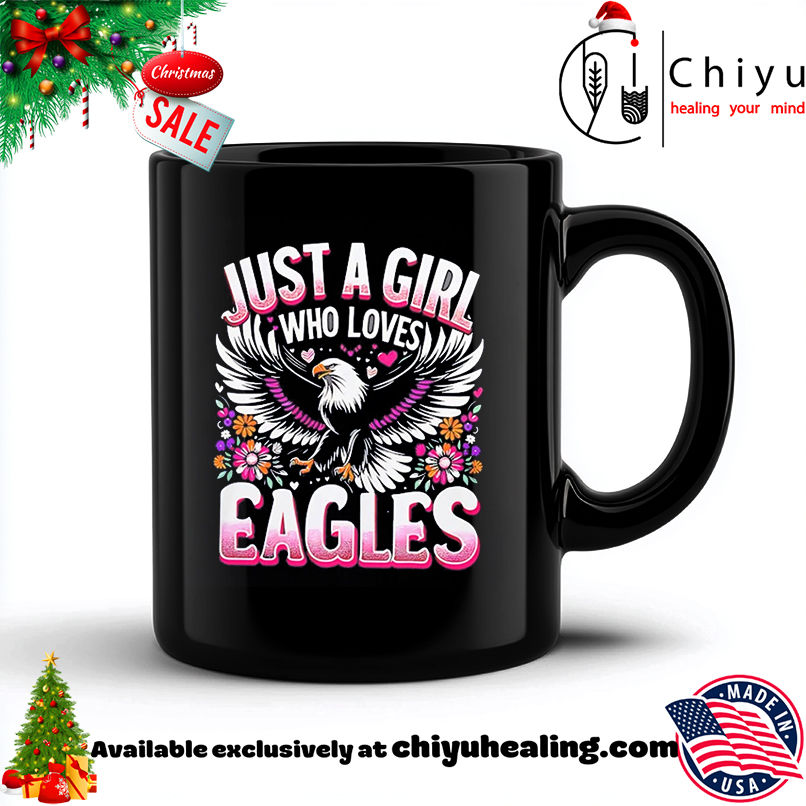 Just A Girl Who Loves Philadelphia Eagles shirt, Hoodie, Sweatshirt, Poster Canvas, Mug, Ornaments