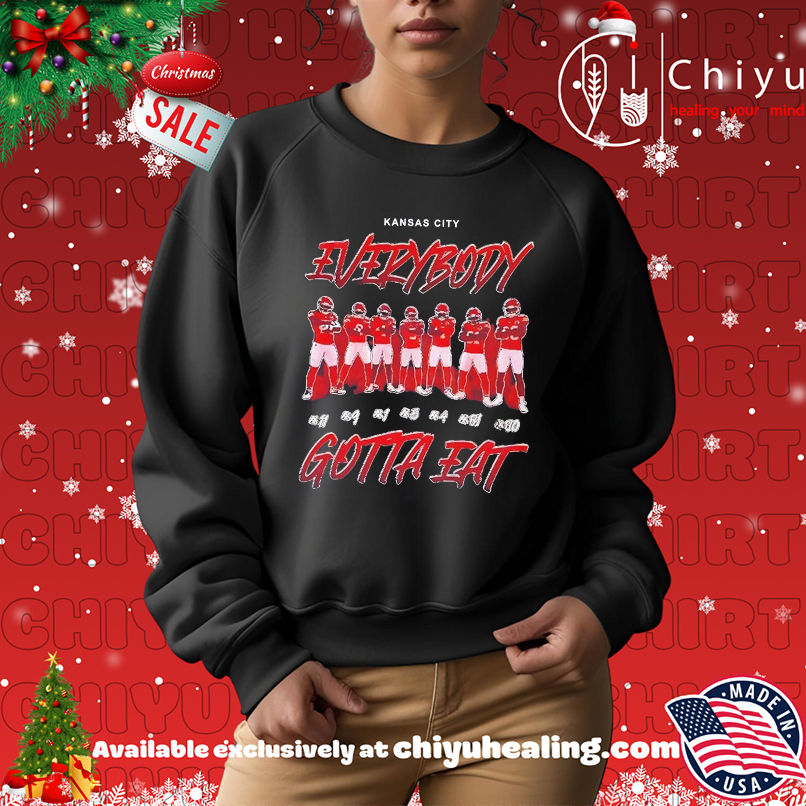 Kansas City Chiefs Everybody Gotta Eat 2025 shirt Kansas City Chiefs Everybody Gotta Eat 2025 shirt