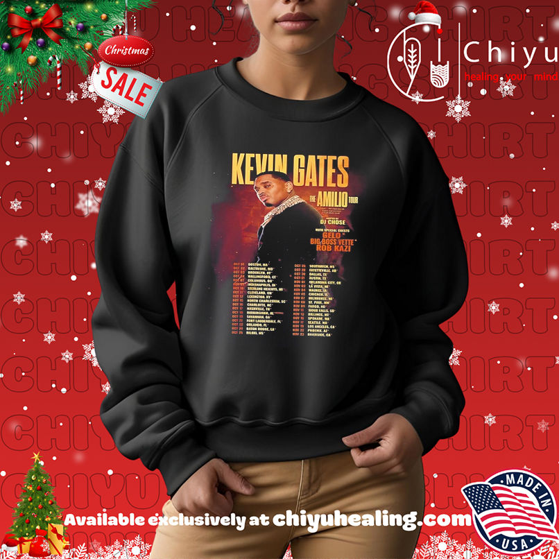 Kevin Gates The Amilio Tour 2025 Exclusive Shirt Kevin Gates The Amilio Tour 2025 Exclusive Shirt