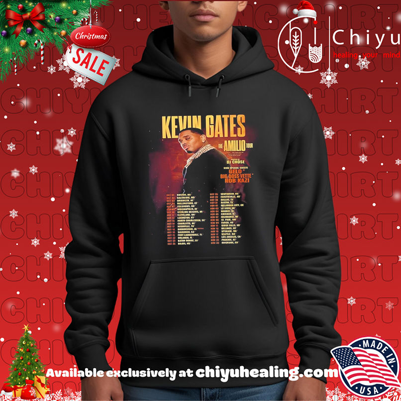 Kevin Gates The Amilio Tour 2025 Exclusive Shirt Kevin Gates The Amilio Tour 2025 Exclusive Shirt