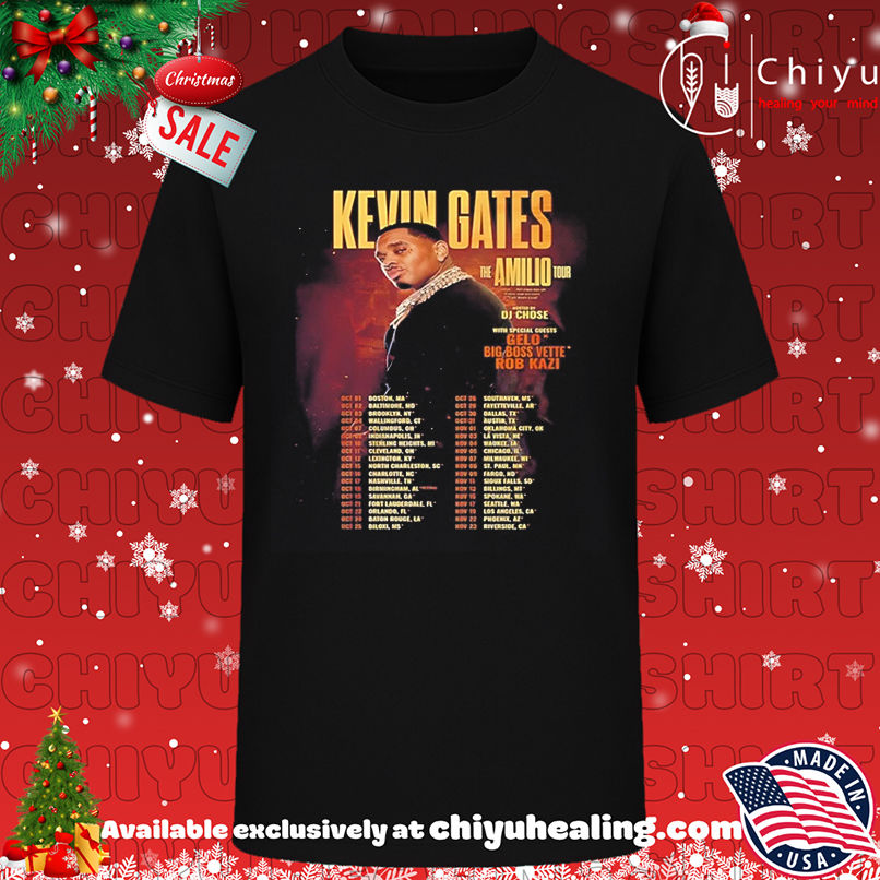 Kevin Gates The Amilio Tour 2025 Exclusive Shirt, Hoodie, Sweatshirt, Poster Canvas, Mug, Ornaments
