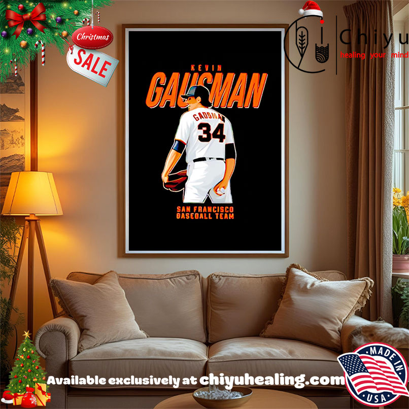 Kevin Gausman #34 San Francisco Baseball Team shirt, Hoodie, Sweatshirt, Poster Canvas, Mug, Ornaments