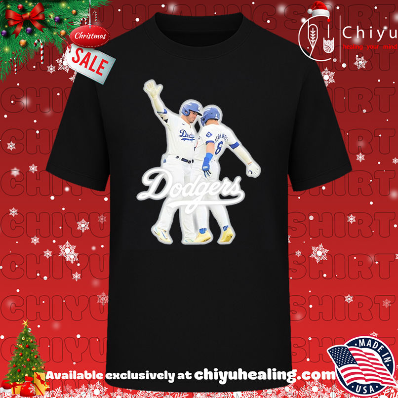 Kike Hernandez And Gavin Lux Funny Celebration shirt, Hoodie, Sweatshirt, Poster Canvas, Mug, Ornaments