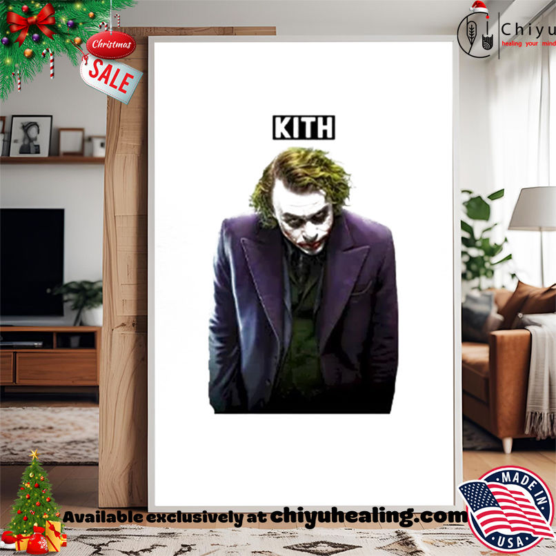 Kike Hernandez Kith Batman Joker shirt, Hoodie, Sweatshirt, Poster Canvas, Mug, Ornaments
