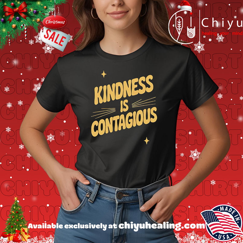 Kindness Is Contagious Bold Retro shirt, Hoodie, Sweatshirt, Poster Canvas, Mug, Ornaments