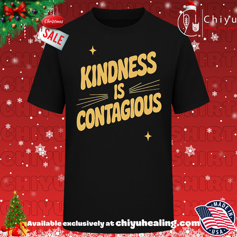 Kindness Is Contagious Bold Retro shirt, Hoodie, Sweatshirt, Poster Canvas, Mug, Ornaments