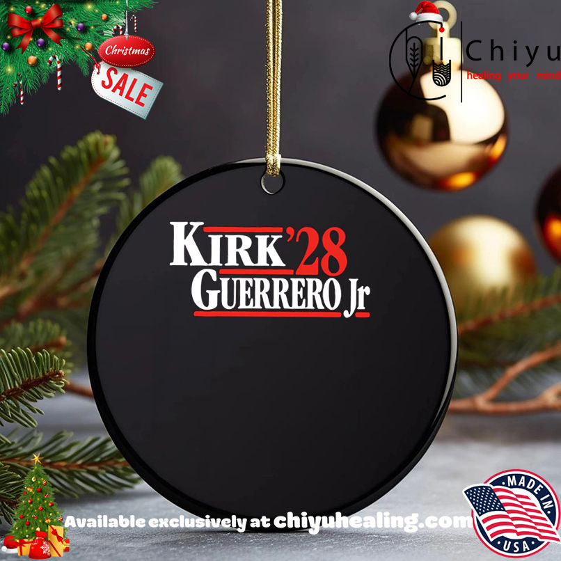 Kirk and Guerrero '28 Political Campaign Parody shirt, Hoodie, Sweatshirt, Poster Canvas, Mug, Ornaments