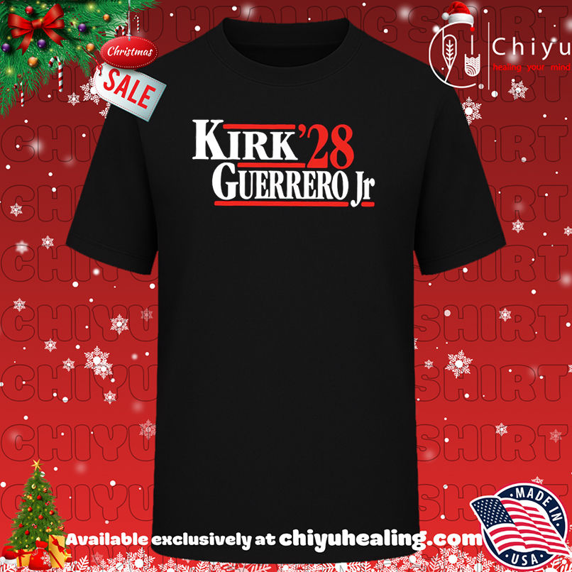 Kirk and Guerrero '28 Political Campaign Parody shirt, Hoodie, Sweatshirt, Poster Canvas, Mug, Ornaments
