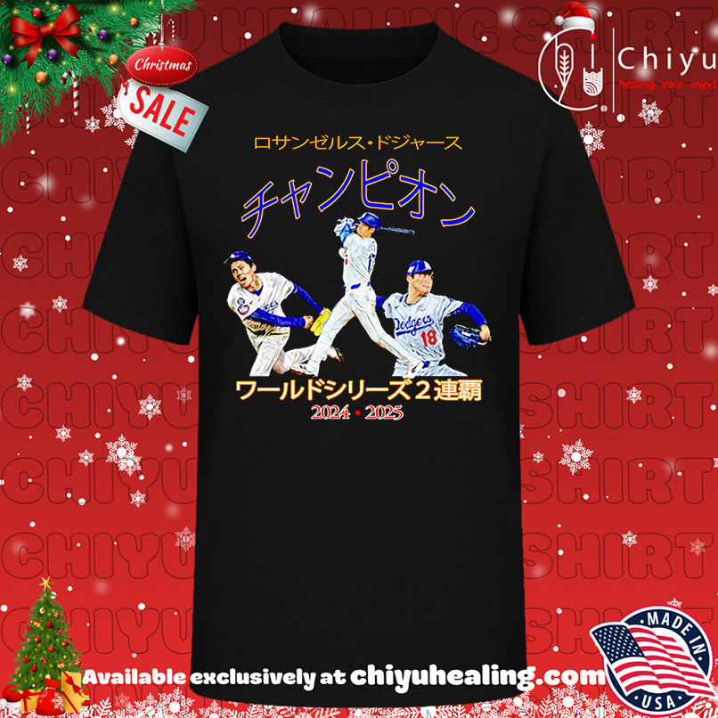 LA Champion Shohei Ohtani 2024 2025 Shirt, Hoodie, Sweatshirt, Poster Canvas, Mug, Ornaments