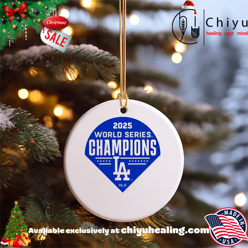 LA Dodgers 2025 MLB World Series Champions logo T-shirt, Hoodie, Sweatshirt, Poster Canvas, Mug, Ornaments