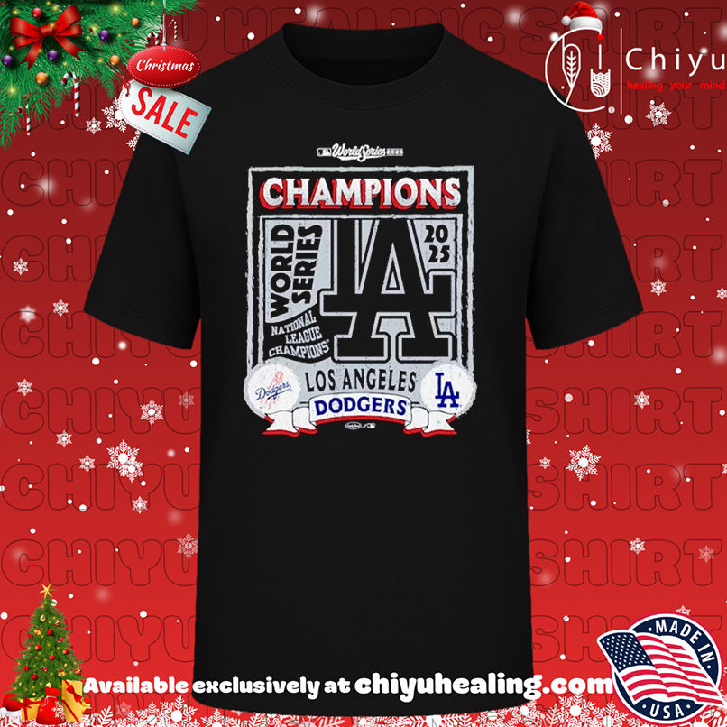 LA Dodgers 2025 MLB World Series Champions vintage T-shirt, Hoodie, Sweatshirt, Poster Canvas, Mug, Ornaments